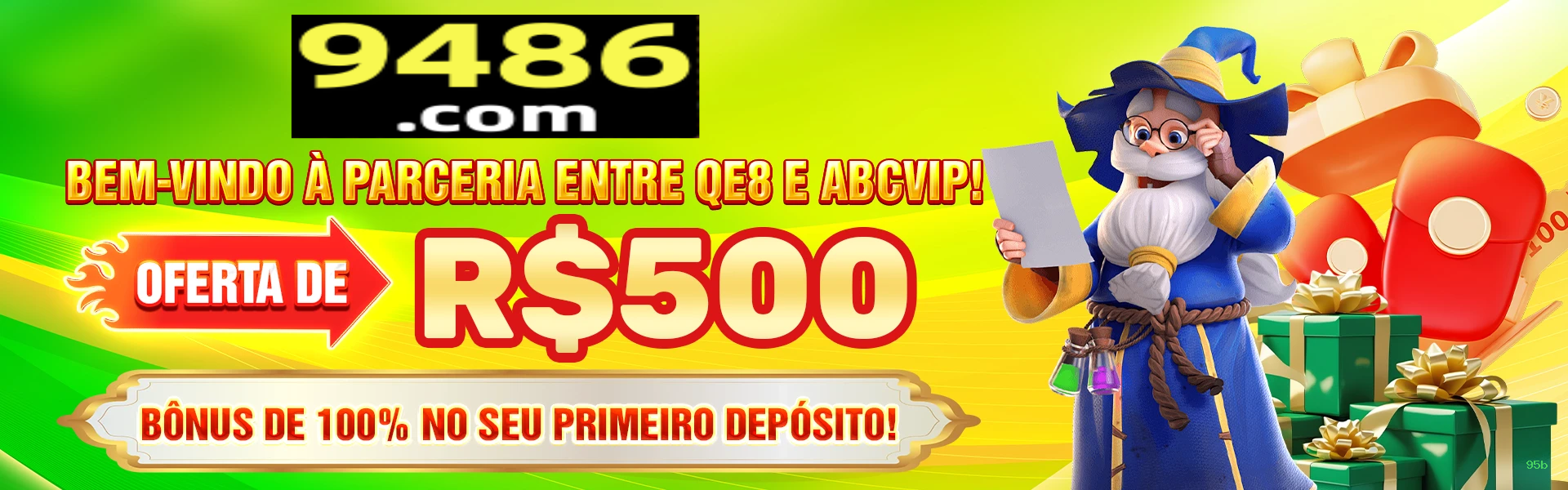Imagem promocional do cadastro da 95b